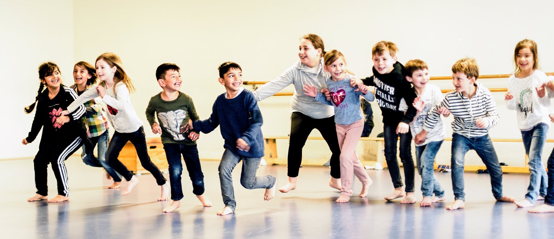 Gemeinsame Bewegung: Freude und Zusammenspiel